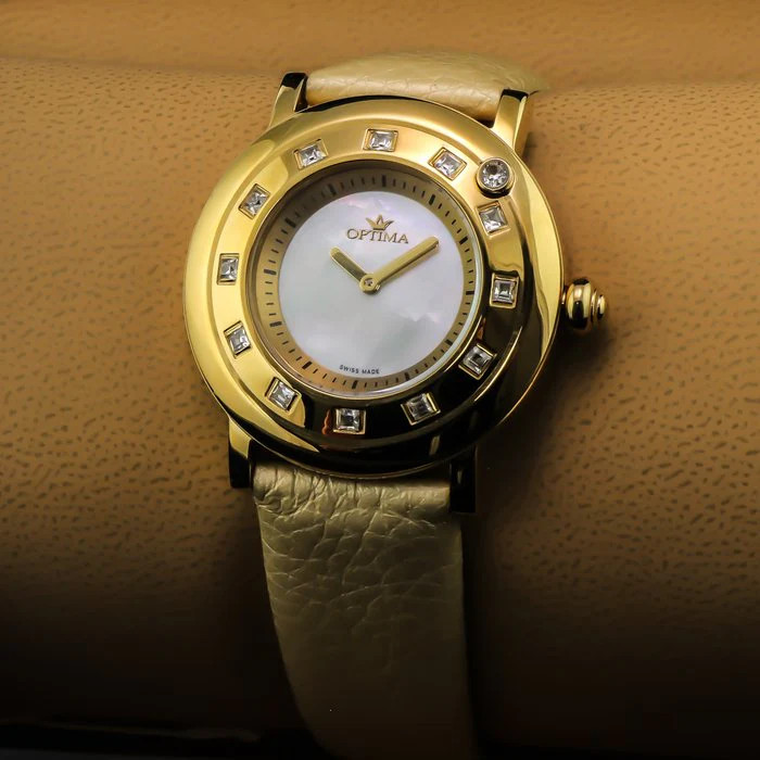 Optima – Swiss Watch – OSL296-GL-7 Swiss made Quartz 38 mm OSL296 50 m (5 ATM