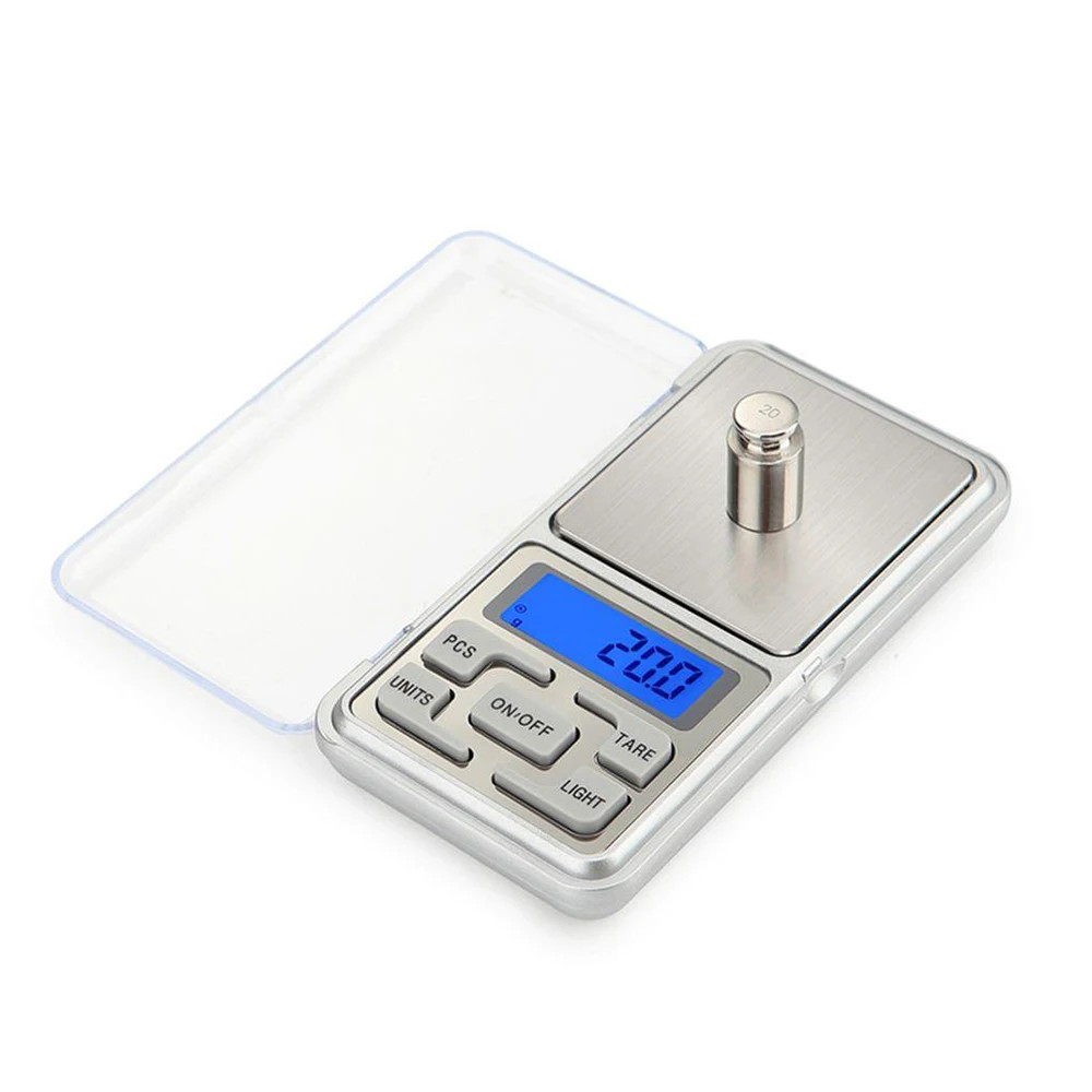 500g x 0.01g Portable Mini Digital Scale Jewelry Pocket Balance Weight Gram LCD