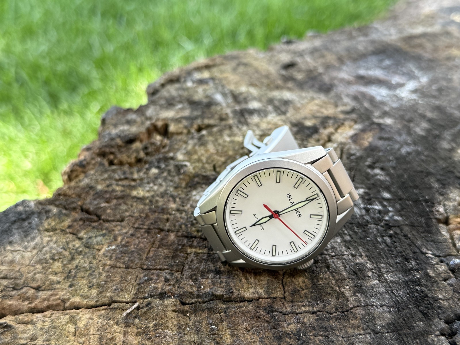 Islander Thunderbolt Pilot Watch with White Dial #ISL-343