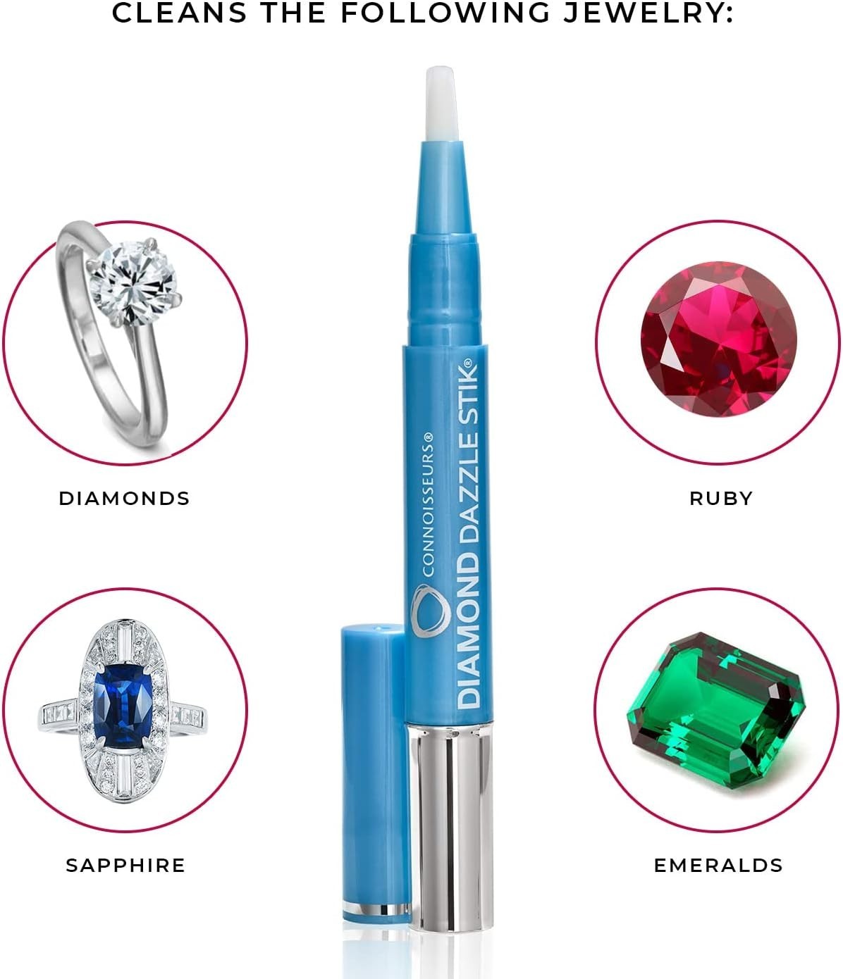 Non-Toxic Diamond Dazzle Stik | Perfect for Diamonds, Gold & Platinum Jewelry