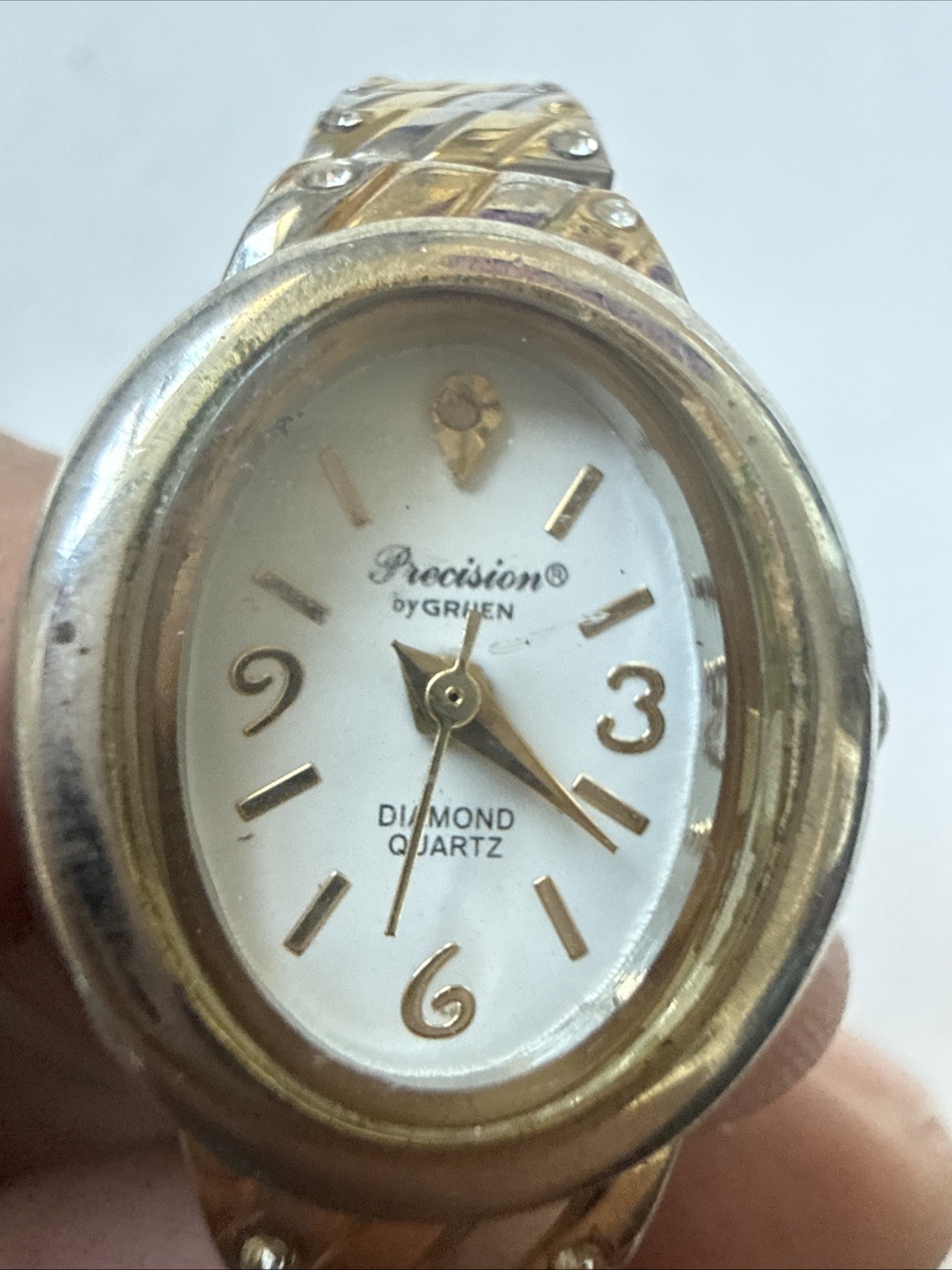 Ladies precision By Gruen Diamond Quartz Model Number GP438L Watch