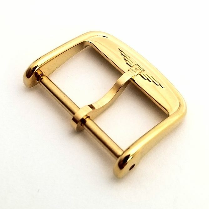 Longines Original Gold Plated Replacement 16mm Tongue Buckle OEM for Longines wa