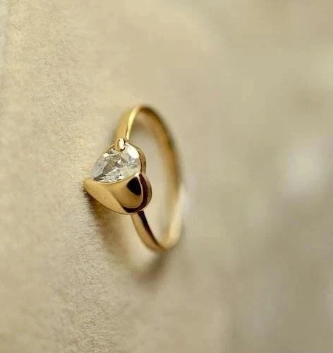 2.50 Ct Round Cut Simulated Diamond Stunning Band Ring 14k Yellow Gold Plated
