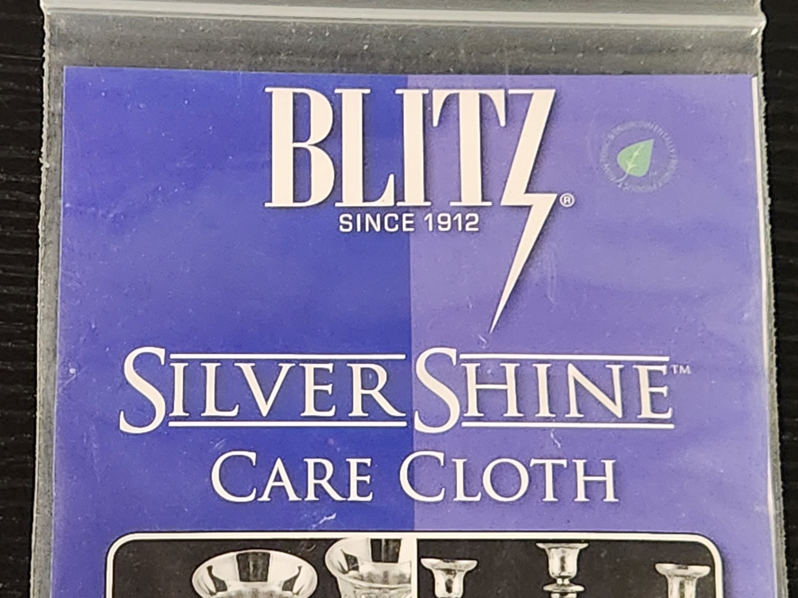 Blitz Silver Care Silver Polishing Cloth Non-Toxic Made in the USA