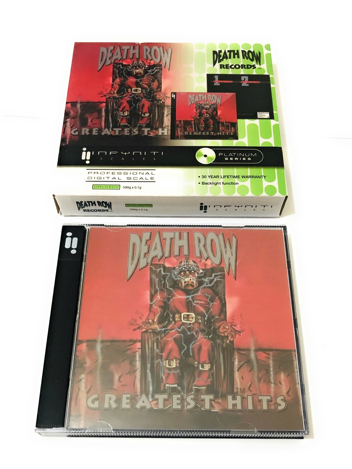 Infiniti Digital Scale DETH ROW RECORDS 500 x 0.1g