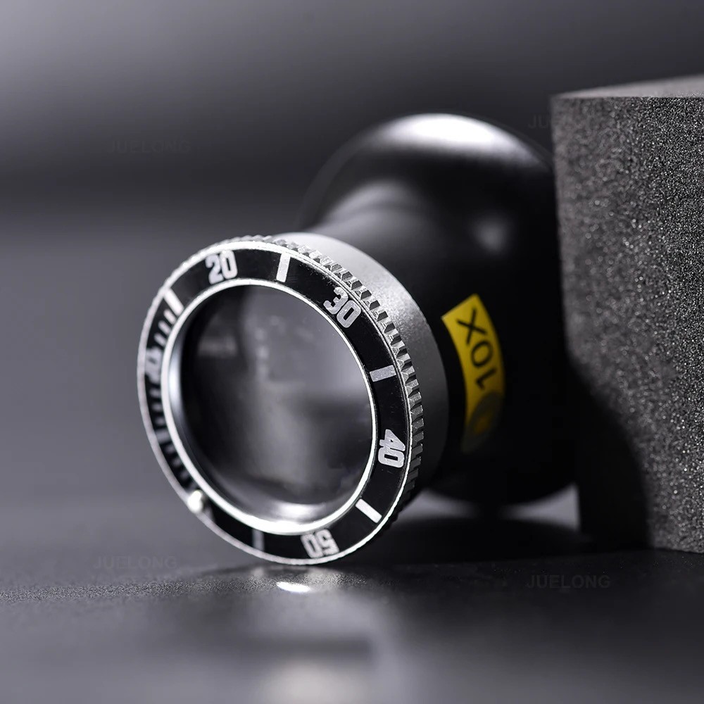 Aluminum Alloy Eye Loupe Watchmaker Repair Inspection Tool 5X Magnification