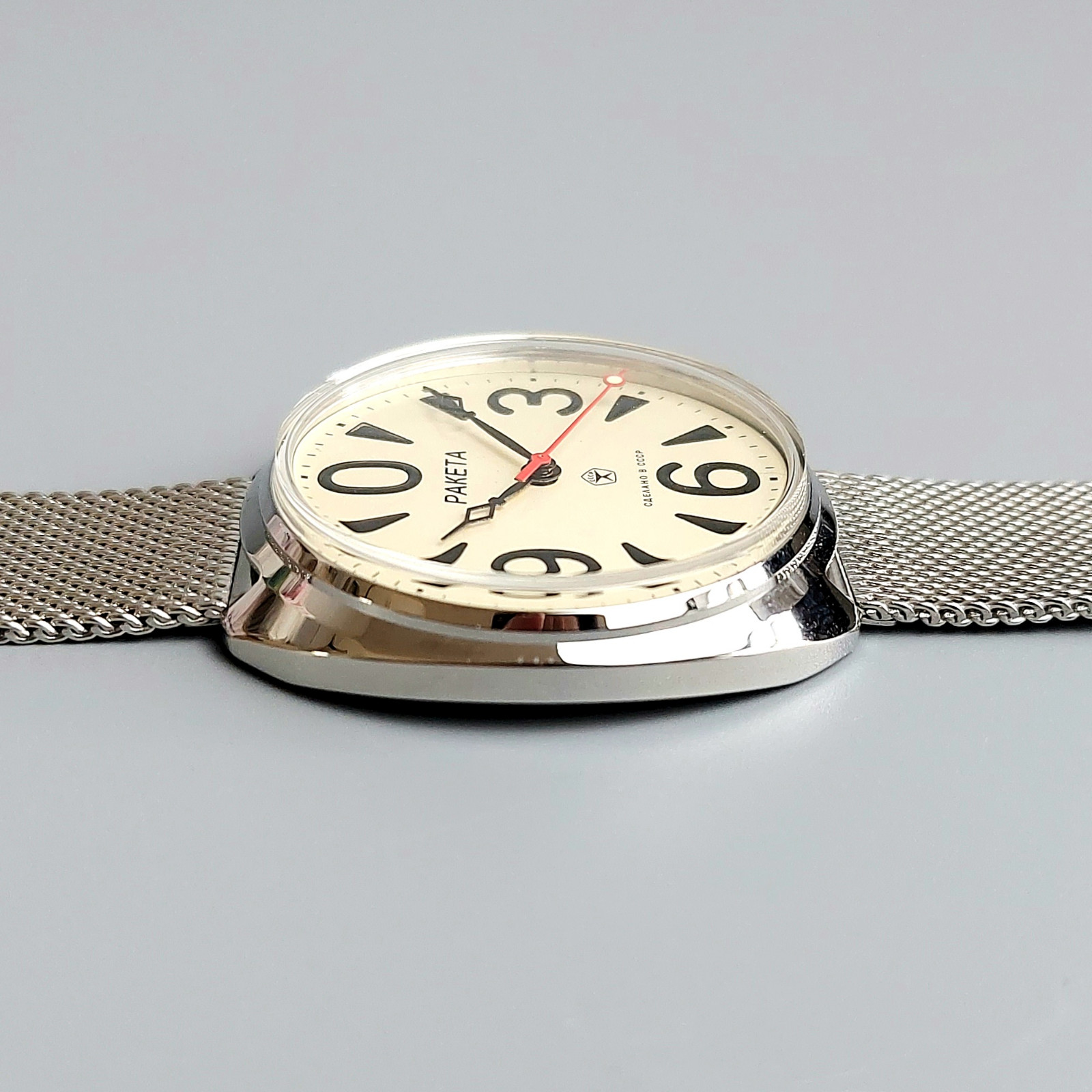 Soviet Vintage Wristwatch RAKETA BIG ZERO Mechanical Men’s Watch Serviced