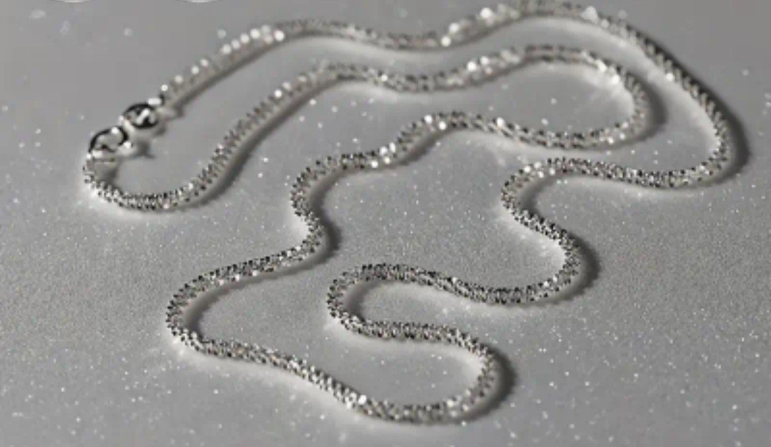 925 Sterling Silver 18 inch Diamond Cut Sparkle Rope Chain Necklace 2mm Chain