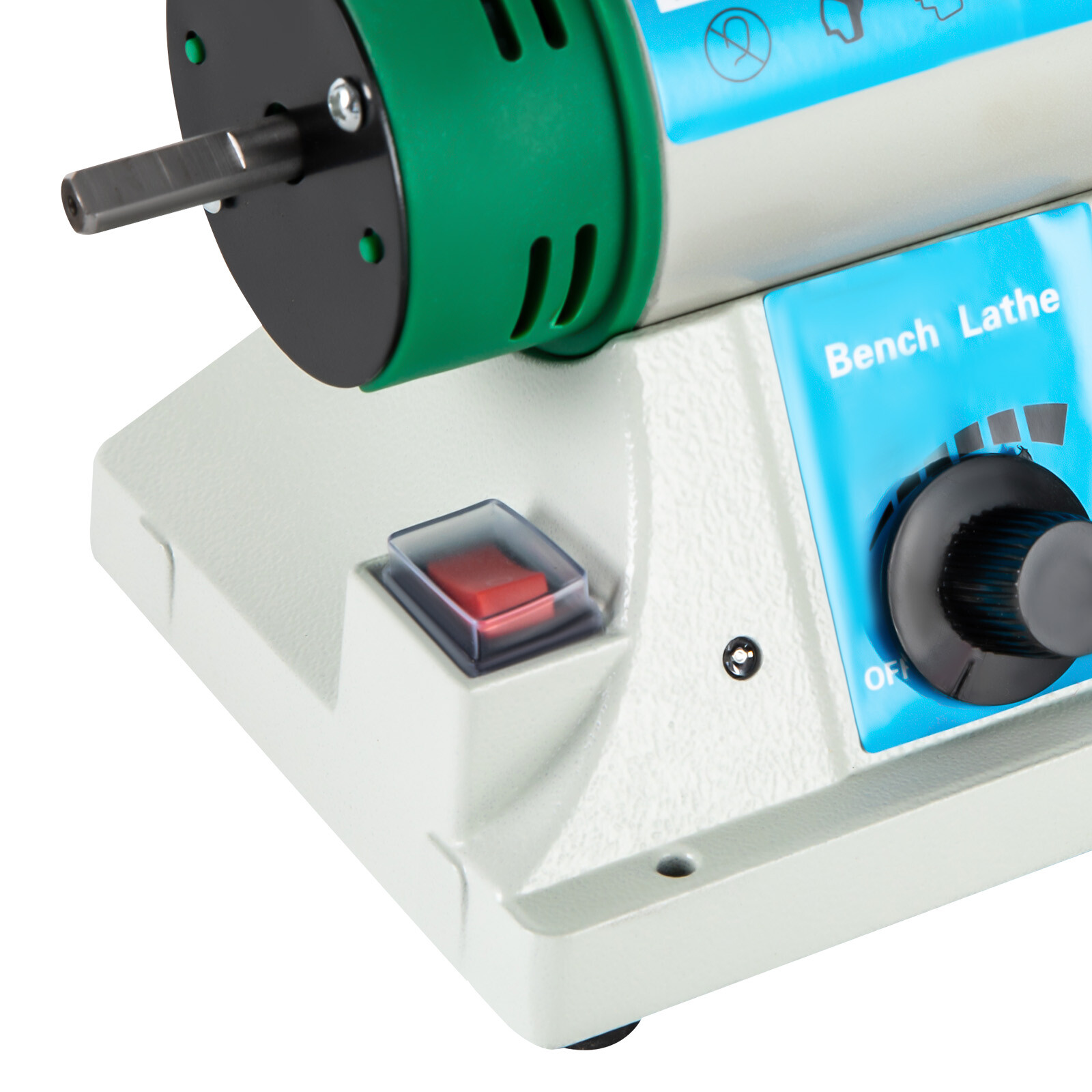 Variable Speed Bench Grinder Jewelry Polisher Polishing Machine Craft Buffing