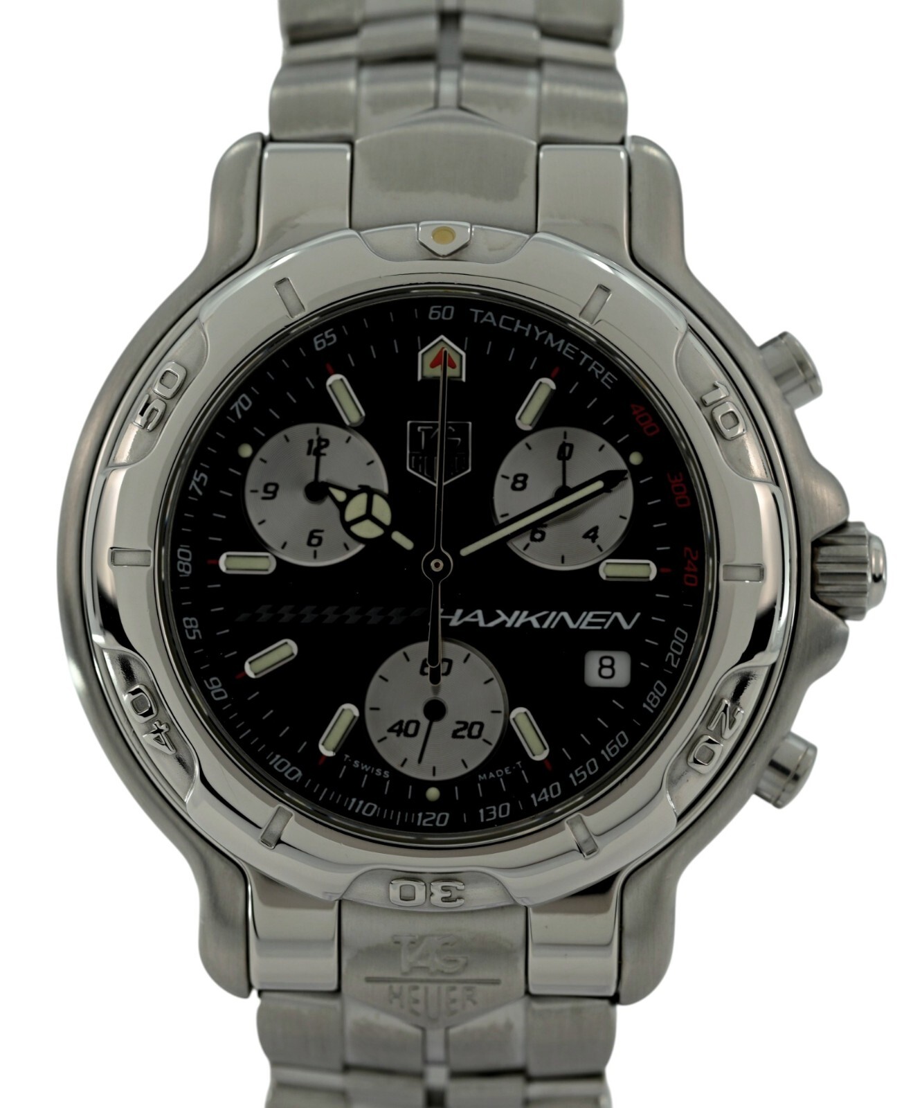 Tag Heuer 41mm Men’s 6000 Series Limited Edition Hakkinen SS Watch! Ref: CH1114!