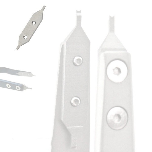 Replacement Straight Forks for Bergeon 7825 2pcs+ tool+4 Screws