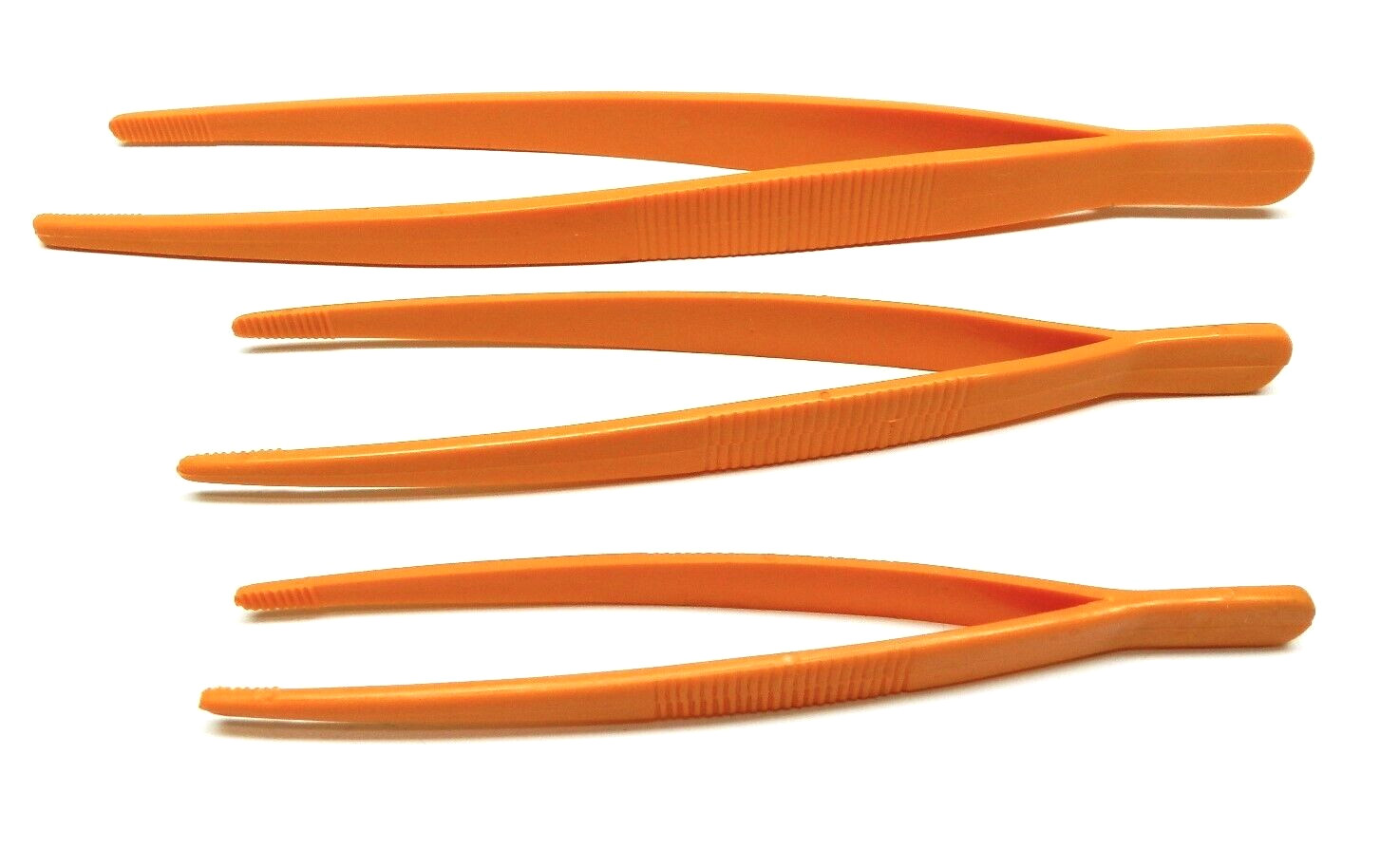 3 Plastic Tweezers Set Forceps General Purpose Utility Tweezer 5-3/4″ – 7′ – 10″