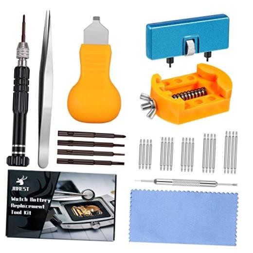 Watch Battery Replacement Kit, Watch Repair Screwdriver, Watch Band