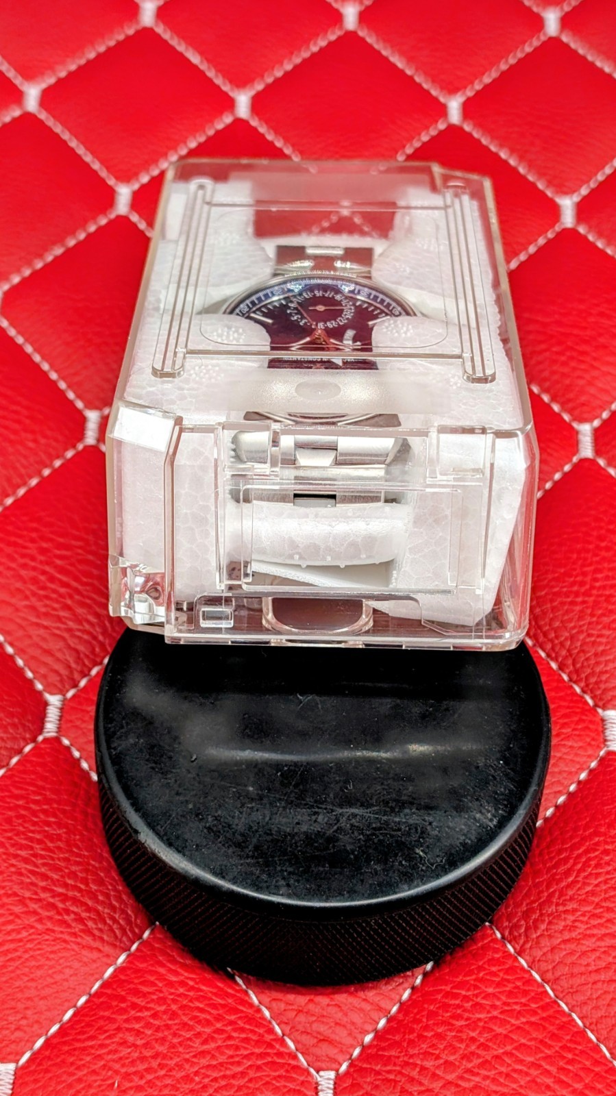 Protective Plastic Watch Coffin Box Service Shipping Storage Similar t Rolex RSC