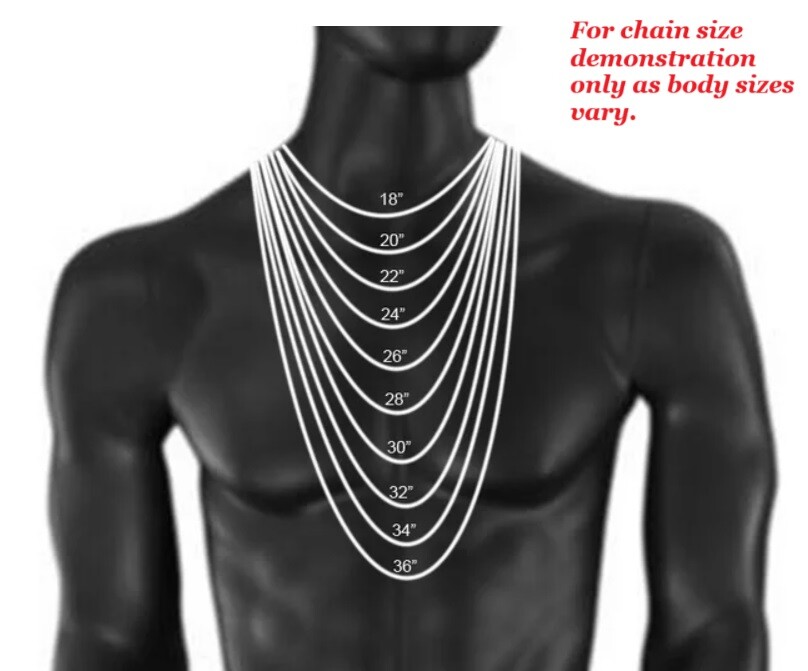 Real Copper Military Dog Tag Chain 2.4mm Ball Bead Necklace Many Sizes Available