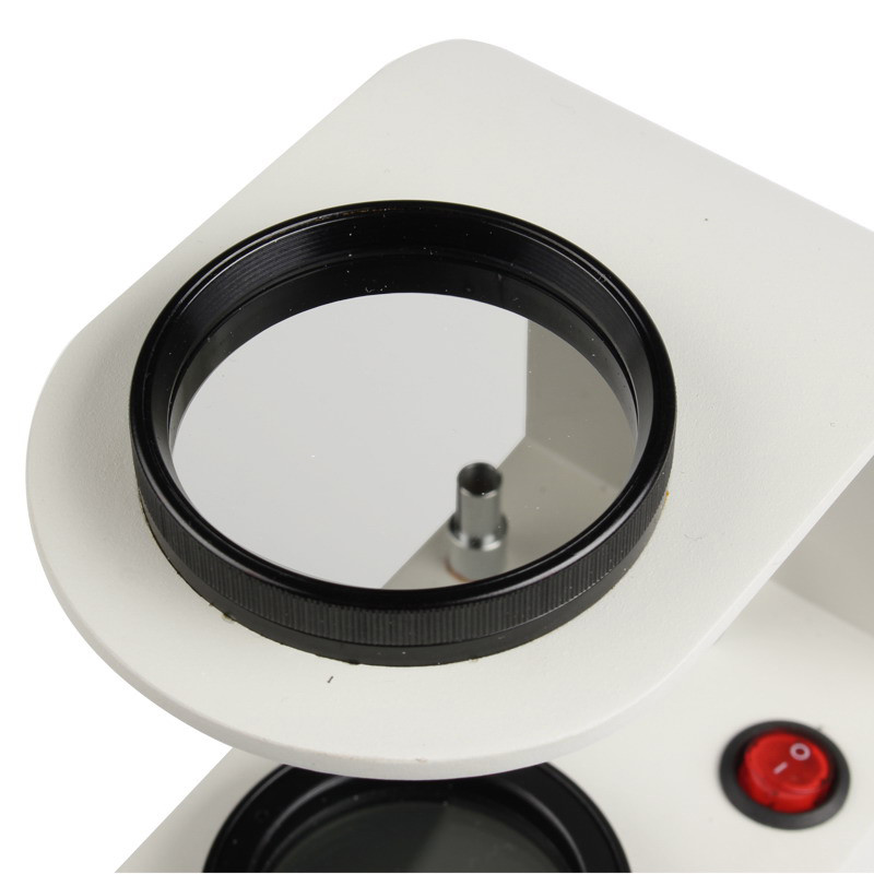 Tabletop Polariscope Desktop Magnifier Gem Identification Tool +Gem Clip NEW