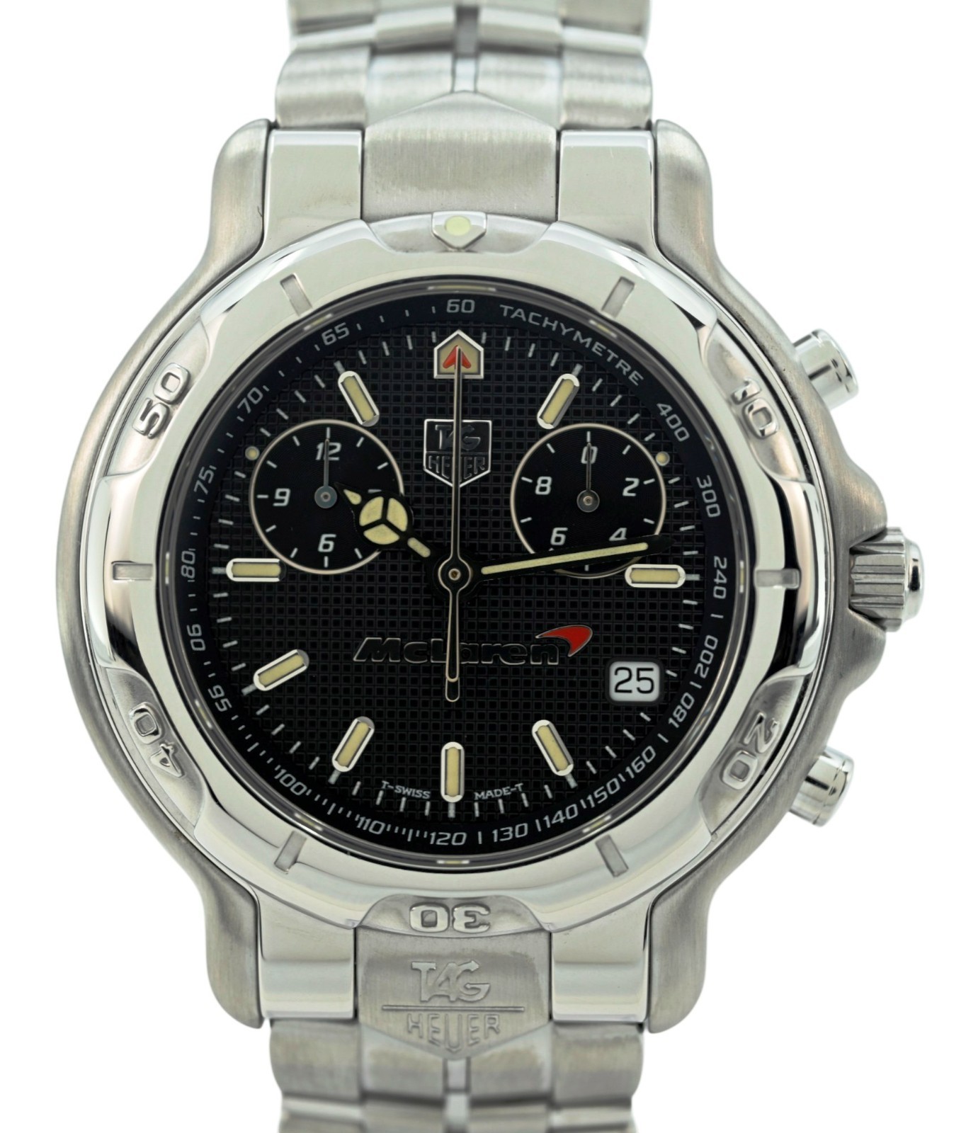 Tag Heuer 41mm Men’s 6000 Series Limited Edition McLaren SS Watch! Ref: CH1117!