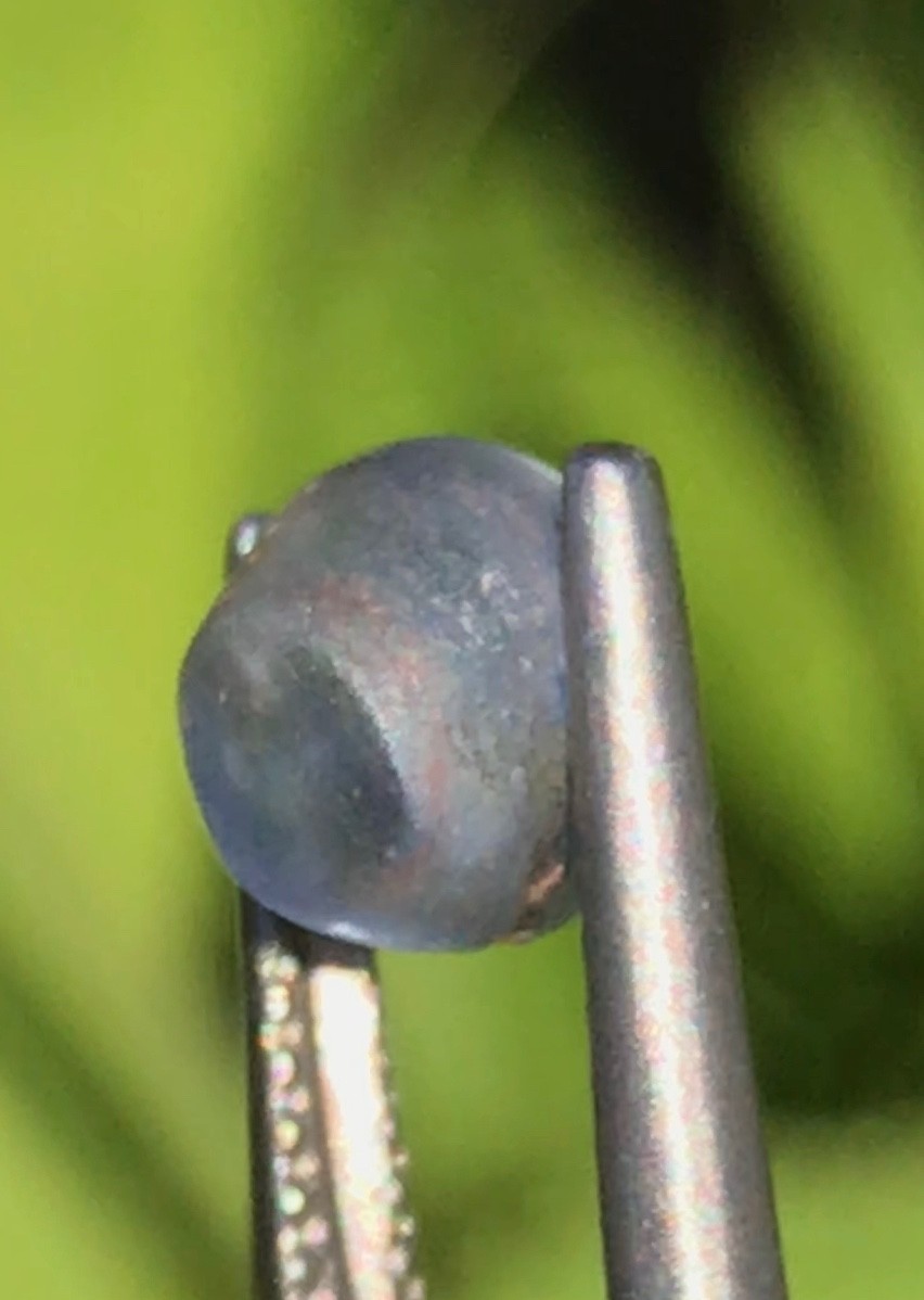 2.35cts Sri Lanka Extremely Transparent Blue Star Sapphire Untreated Natural