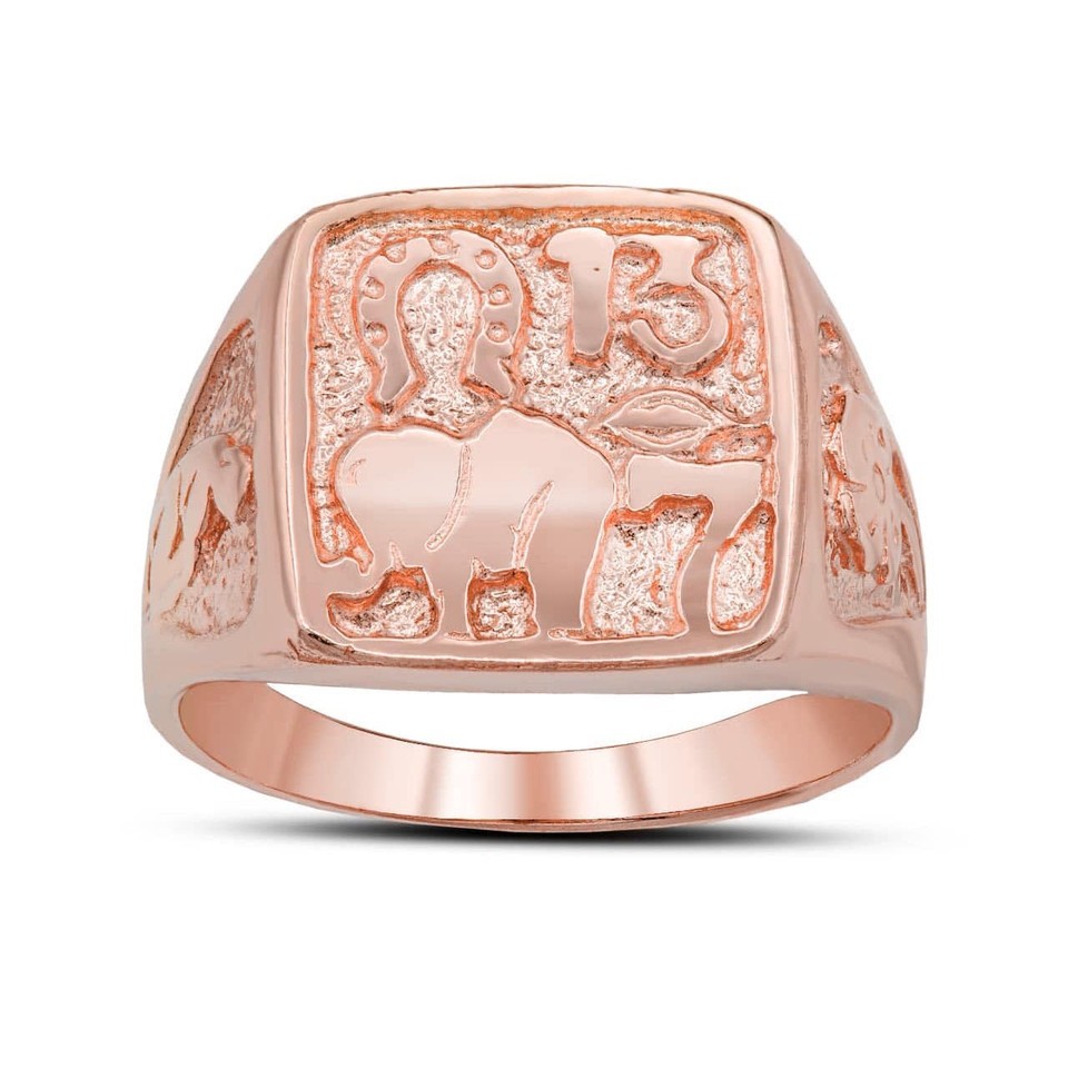 Gold Lucky Charm Ring (Available in Yellow/Rose/White Gold)