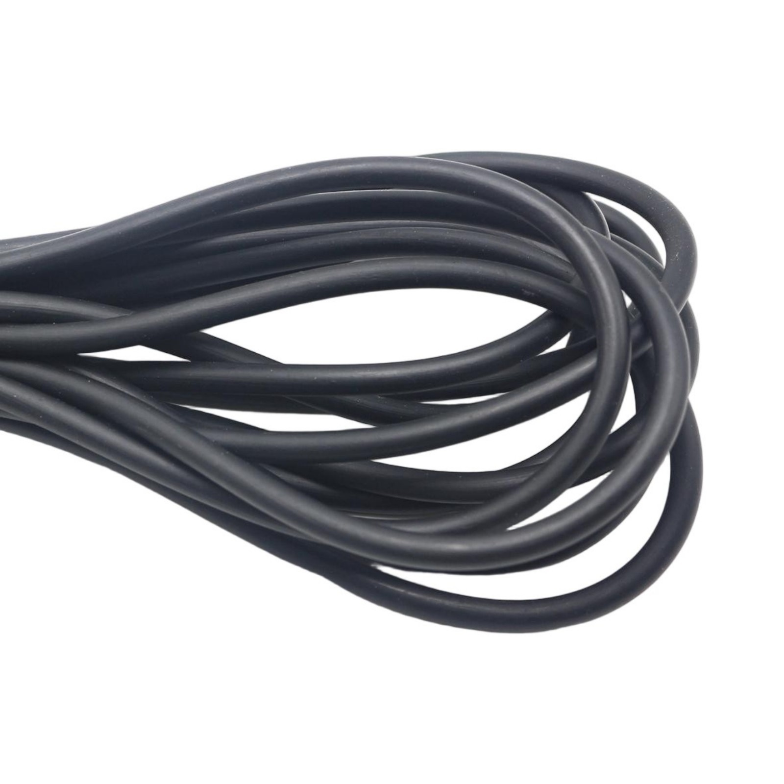 3 Meter Black 4mm Solid Rubber Jewelry Cord String for Jewelry Pendants Craft