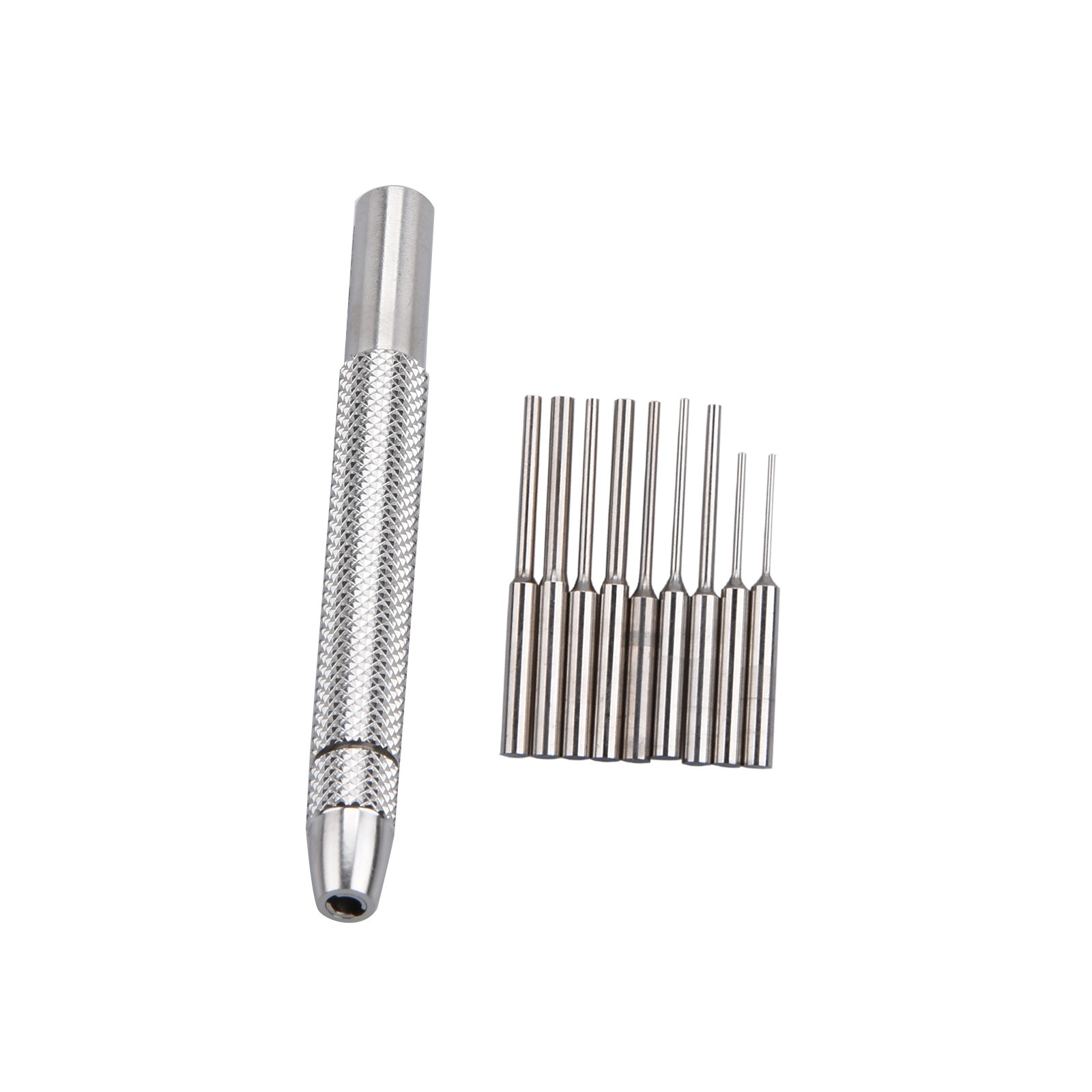 0.5mm-1.6mm Bit Assorted Steel Watch Bracelet Remover Band Pin Punch Tool 9 In 1