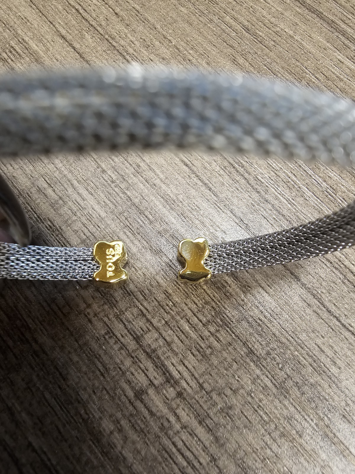 🧡💛 SWEET DOLLS TOUS MESH BRACELET 2 TONES