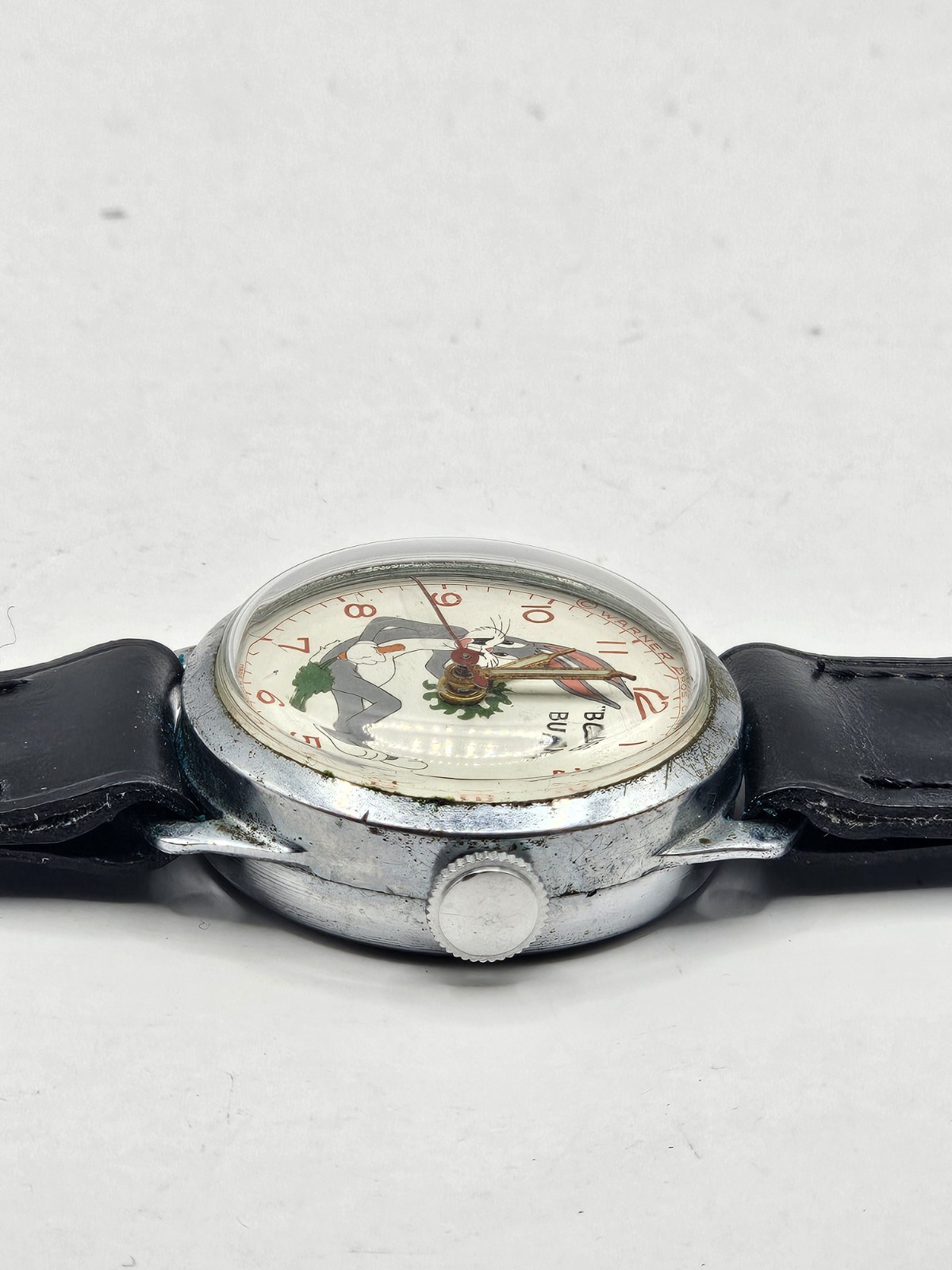 1951 Rexal Drugs 3rd Variation Bugs Bunny Manually Wound Wristwatch Running