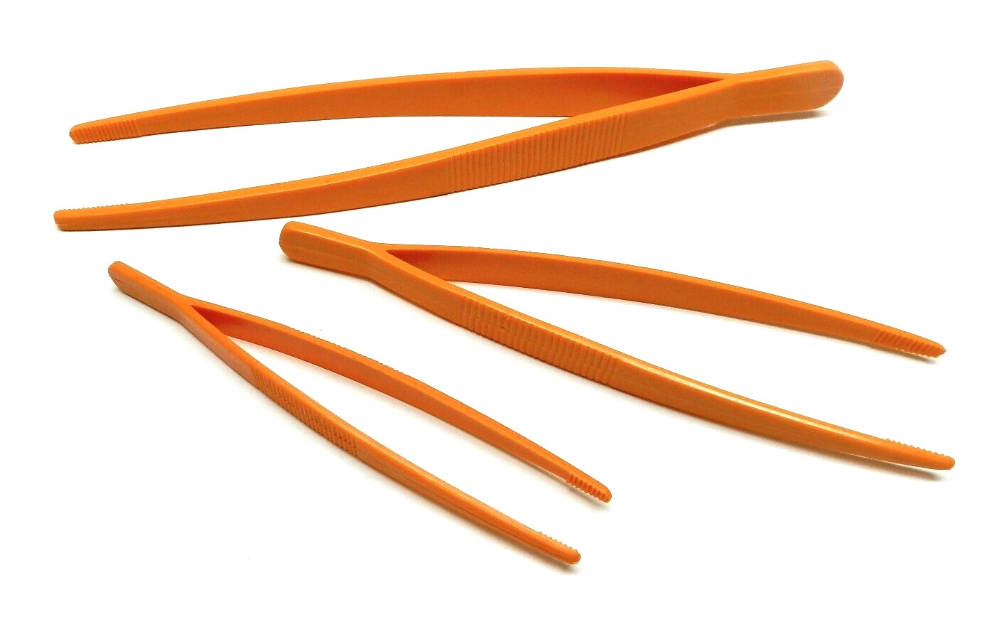 3 Plastic Tweezers Set Forceps General Purpose Utility Tweezer 5-3/4″ – 7′ – 10″