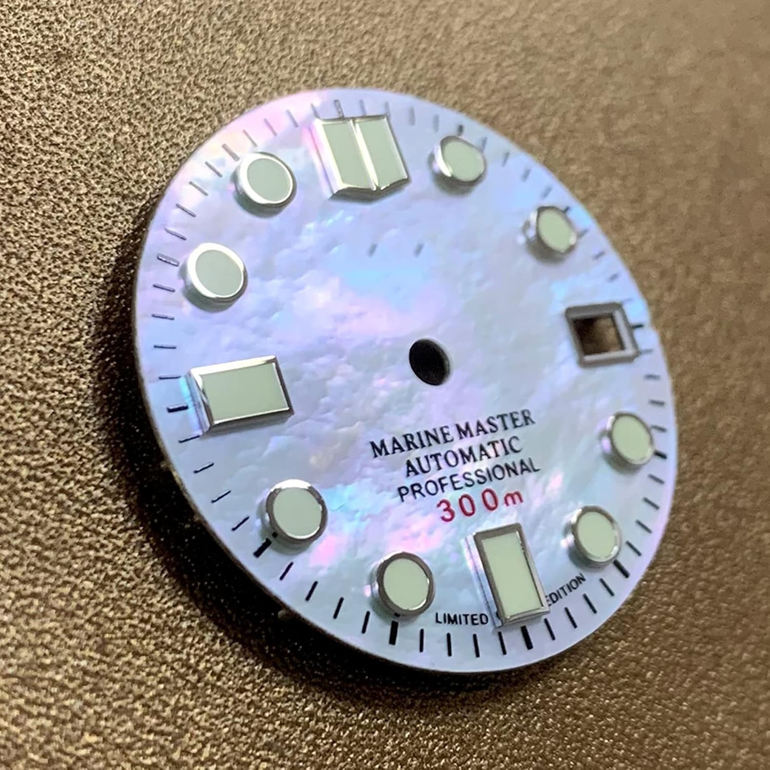 White Shell Surface Dial for NH35 Automatic Watch