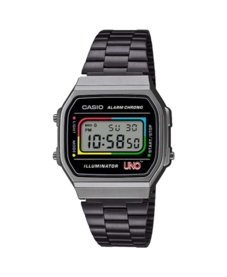 CASIO Men Digital Quartz Casual Watch Classic Dress Black Dial Waterproof Rectan