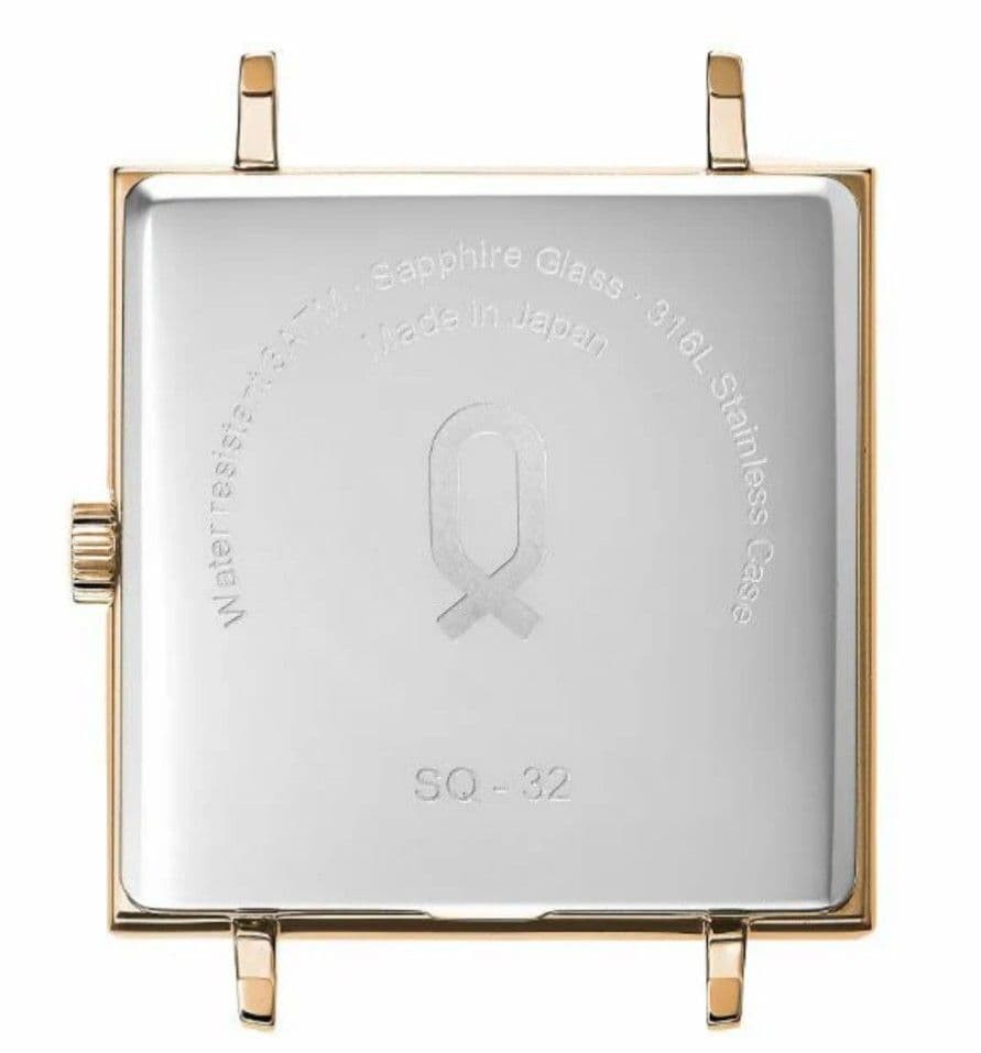 Knot Square SQ-32RGRG with selectable genuine strap