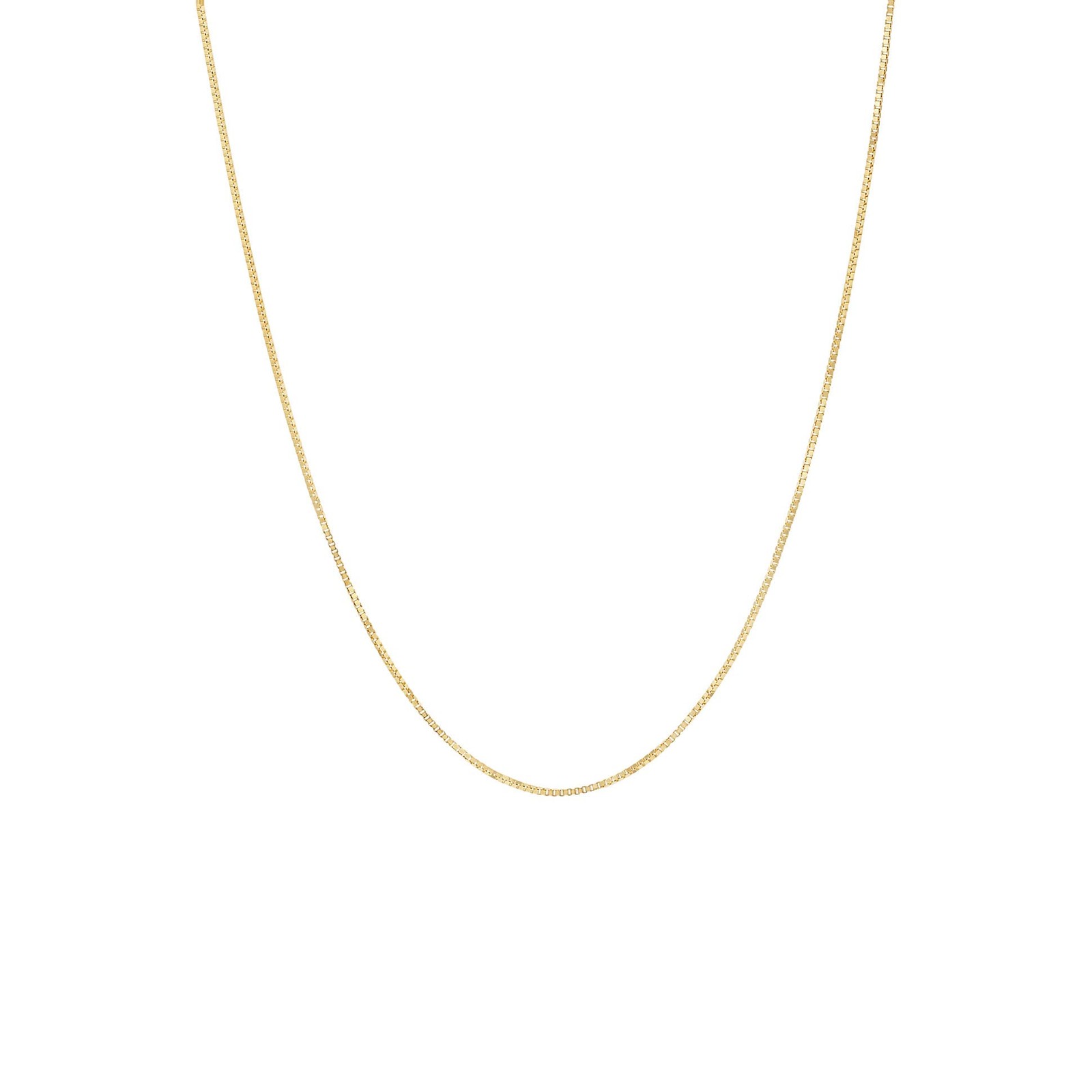 Vavily Minimalist Thin Gold Chain 18K Gold Plated Thin Chain Necklace Short