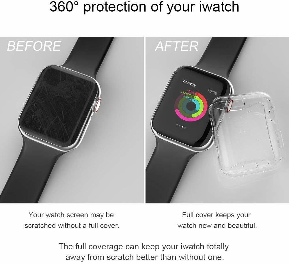 Silicone Wrist Band Strap For Apple Watch 1/2/3/4/5/6/SE/7 Sports 44/42/40/38mm