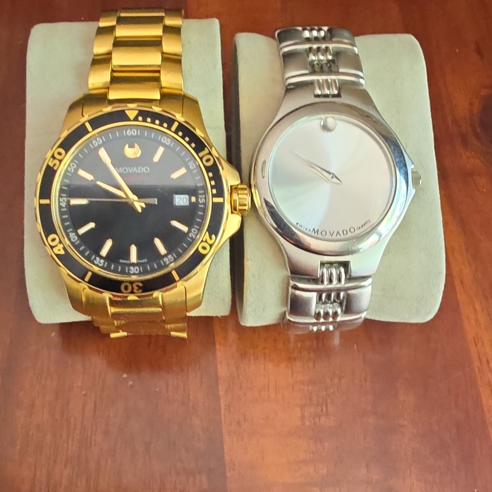 2 Watches The Movado Series 800 is a Swiss-made luxury sport watch