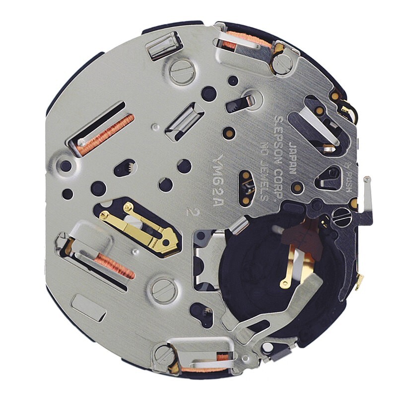 New Japan YM62A Replaces Seiko 7T62A Quartz Movement Date At 3′