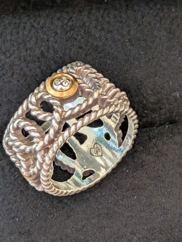 Brighton Massandra YALTA Ring Size 7 Rare Find!