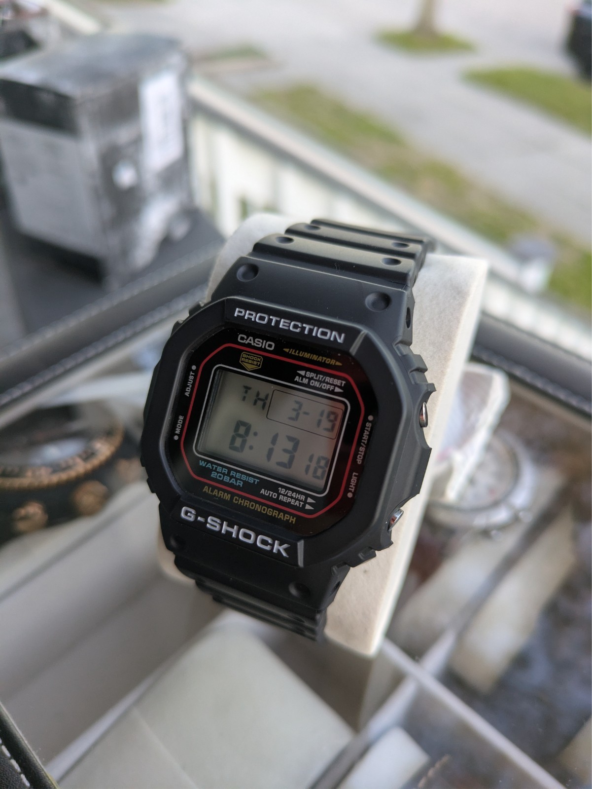 Casio G-Shock DW 5600RL 1DR DIGITAL watch New in Box