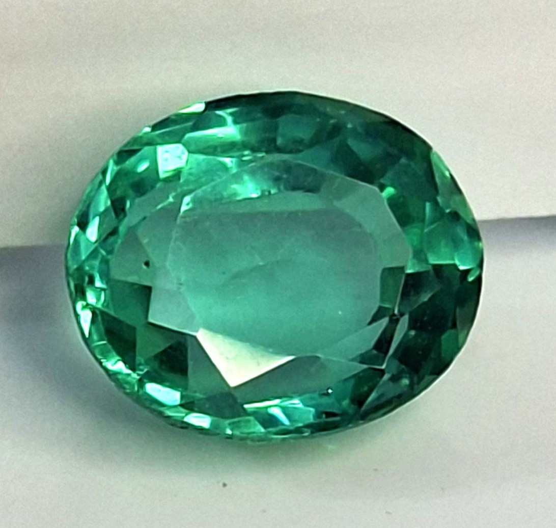 Emerald Natural Zambian Green 5-7 Ct Loose Oval Cut Certified Gemstone