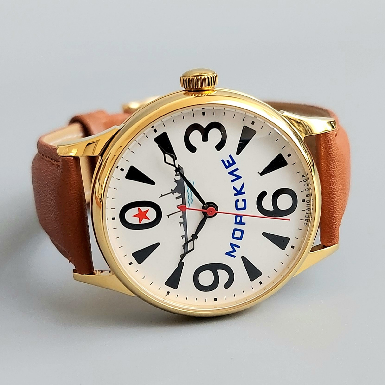 Vintage Wristwatch Raketa BIG ZERO Soviet Mechanical Men’s Watch Serviced