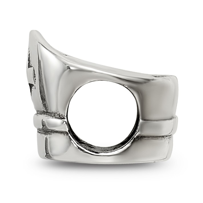 Silver Reflections Nurse Hat Bead QRS3520