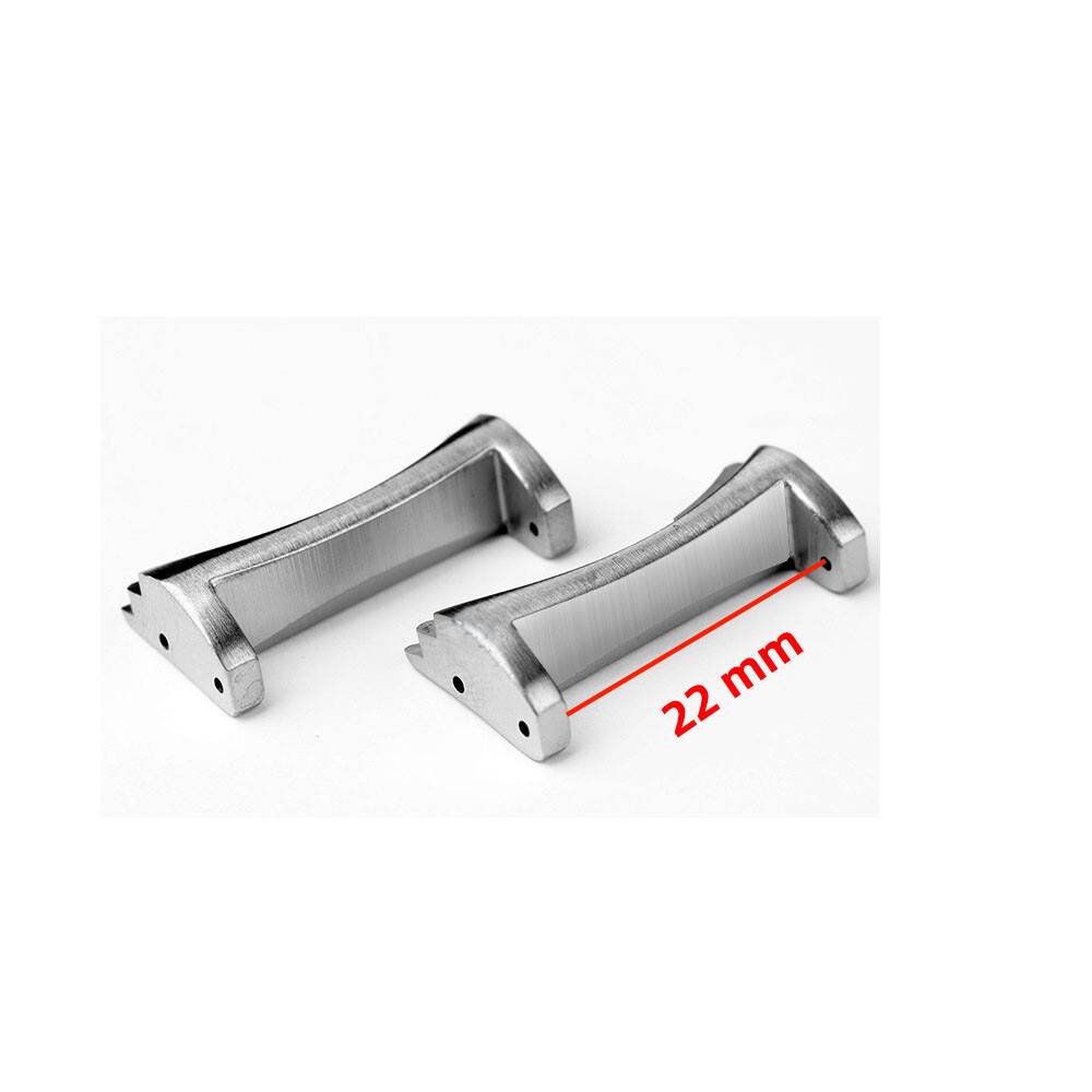 Brushed Steel Adapters+Metal Watch Band For Citizen ProMaster BN2020 BN2029-01E