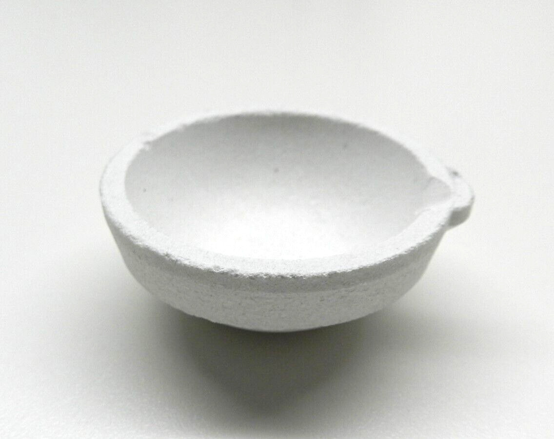 Melting Dish Crucible Cup Ceramic 2″ Silica Melt Jewelry 2oz Silver – 1oz Gold