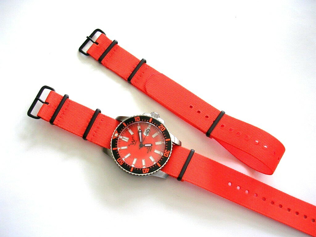 NATO G10 Prem Ballistic PVD MoD RAF Military watch band strap Bonded IW SUISSE