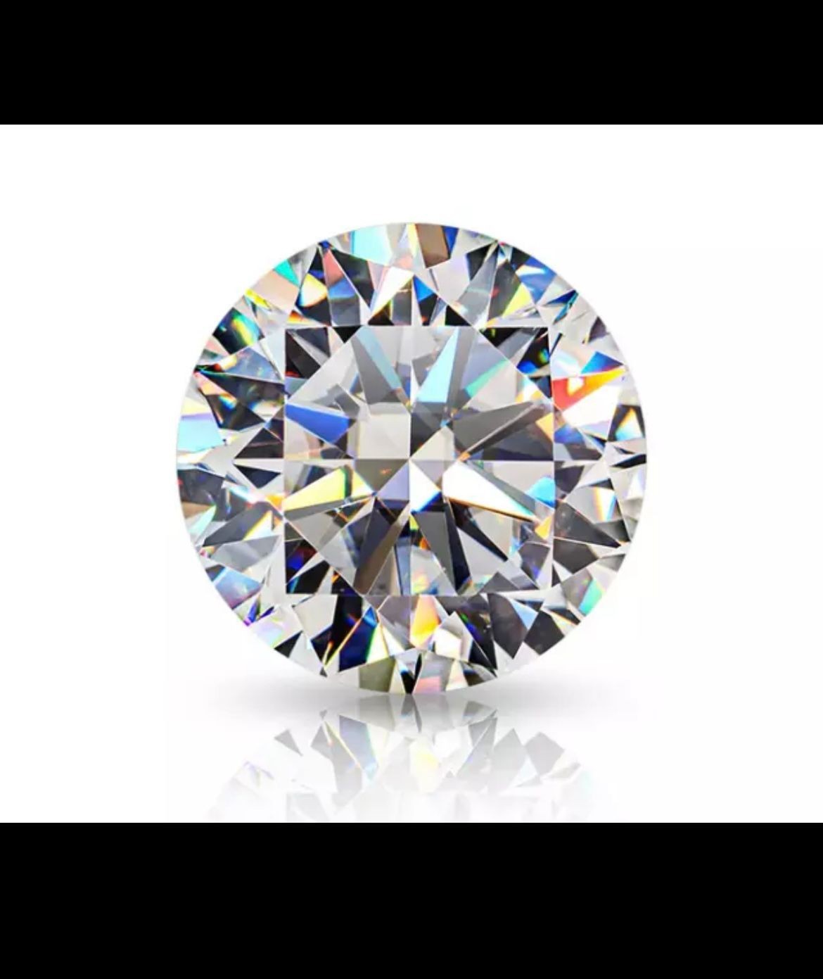 Lab Created Diamond 9.5X9.5 MM Round Cut VVS1 Clarity D Colour GIE Certified