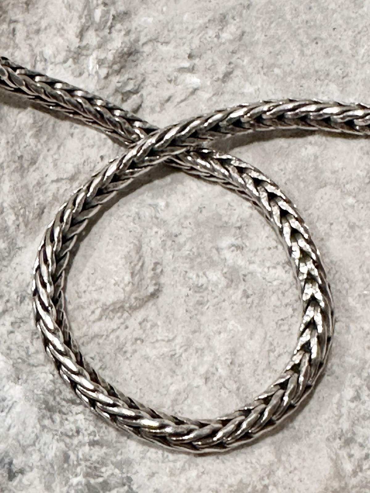 New Trollbead Sterling Silver Wheat Chain Bracelet Lise Aagaard Choose Your Size