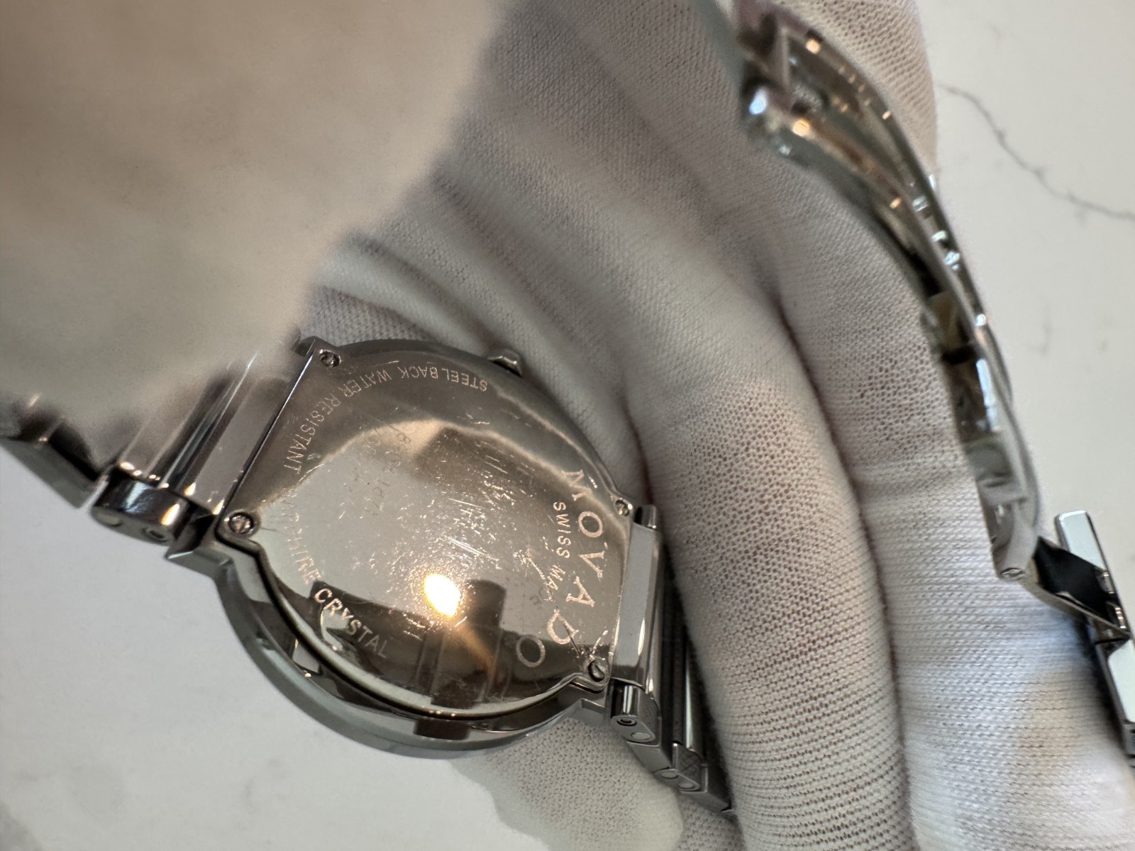 Authentic Pre-owned Movado Valor /Swiss Quartz Watch – Ref. 89.C6.1871 – No box