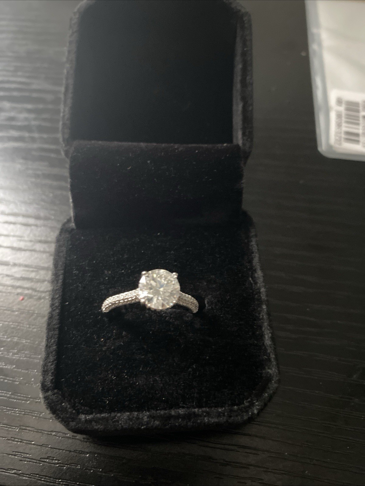 VVS1 2 CT Diamond Cut Engagement Ring
