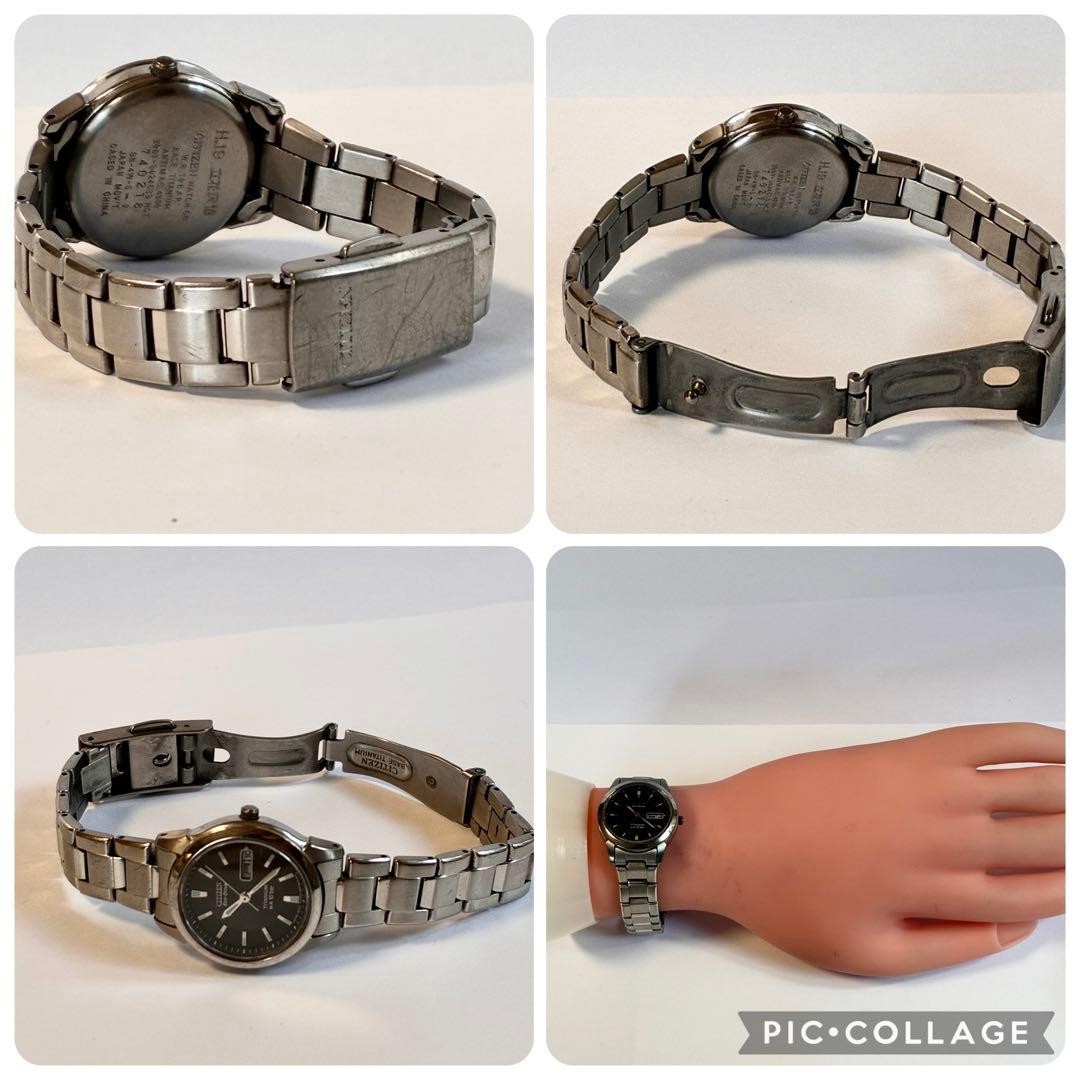 [Working] CITIZEN Eco-Drive E001-S024633, with engraving on the case back.
