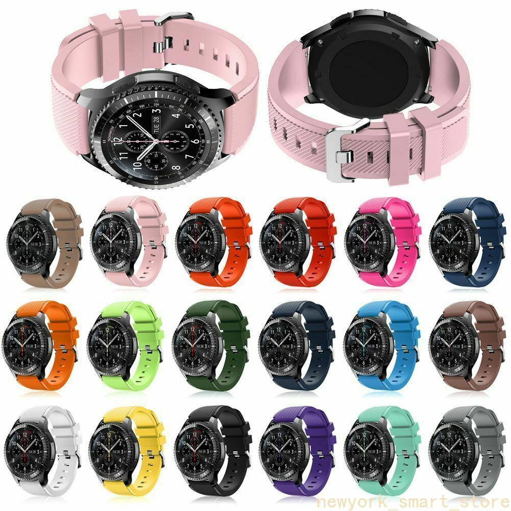 22mm Silicone Bracelet Watch Strap For Samsung Galaxy Watch SM-R800 46MM Band