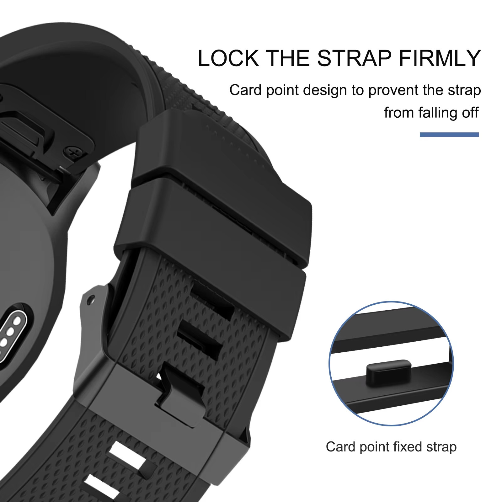 4pcs Silicone Watch Band Keeper Loop 12mm-22mm Rubber Strap Holder Colorful Ring